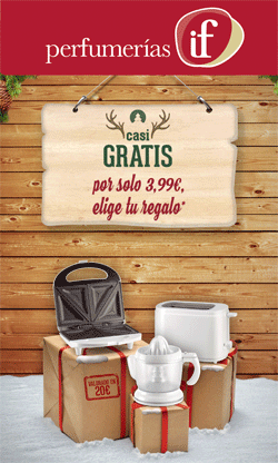 ESTAS NAVIDADES MÁS REGALOS EN PERFUMERÍAS IF
